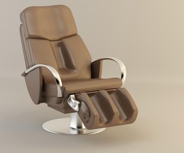 Belleza y el barbero habitacin con la silla
