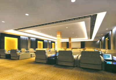 Grupo de presin en un Spa Salon