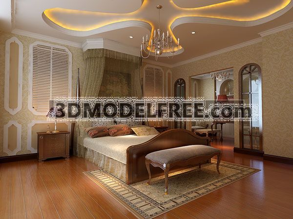 Estilo moderno Bedroom_ americanismo
