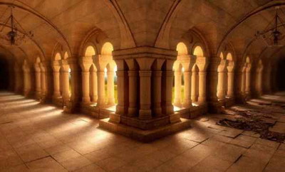 Iglesia Corredor 3D