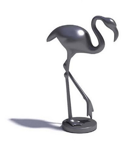 Modelo 3D de Crane Escultura