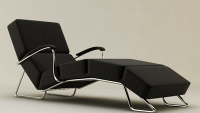 Presidente Negro suave Modelo 3D