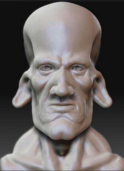 Jefe modelo 3D