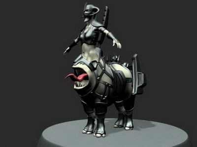 Monster Sagitario Modelos 3D
