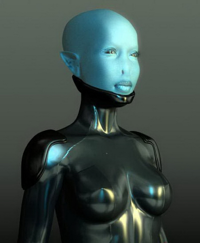 Hombre Alien 3D Modelo de