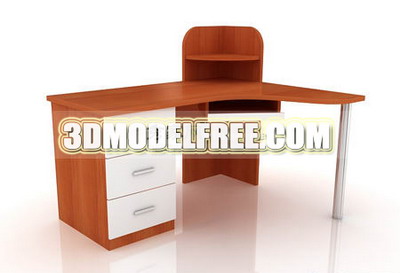 Tabla de madera de modelo 3D de Gabinete