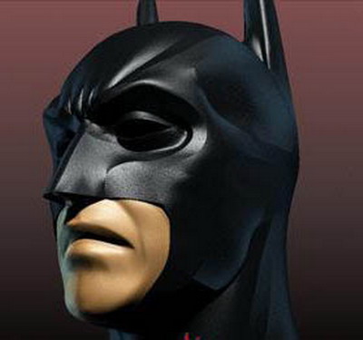 Modelo 3D de la foto de Batman
