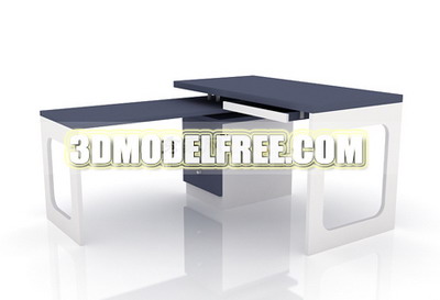 Escritorio 3D Modelo