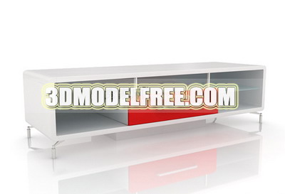 Gabinete de TV Modelo 3D