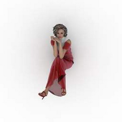 Dahongpao pelo corto y hermoso Modelo 3D
