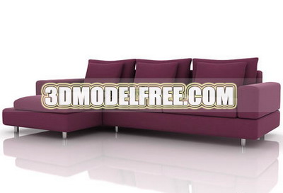 Salsa sof morado Modelos 3D