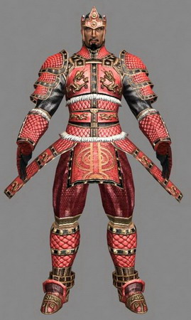 Un modelo 3D de la Guardia Roja