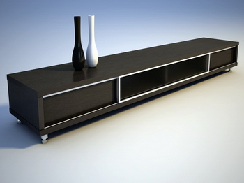 Gabinete de TV Modelo 3D