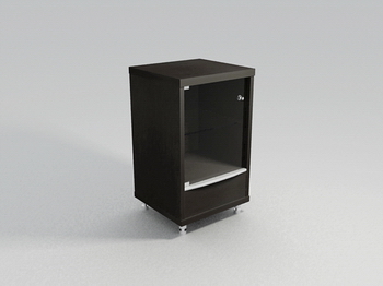 Modelo 3D de la cabecera del gabinete