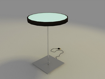 Modelo 3D de la Mesa Redonda
