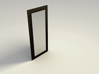 Modelo de puertas de cristal de moda en 3D
