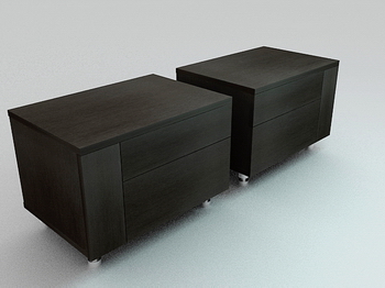 Sof asiento de algodn Modelo 3D de Muebles de casa y prctico taburete