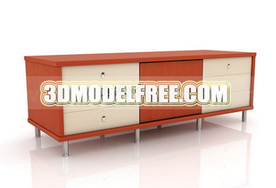 De manera simple de muebles de modelos en 3D