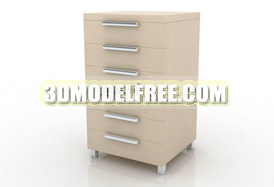 De manera simple modelo 3D de taquillas