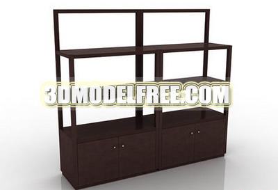 Muebles de madera Retro Modelos 3D