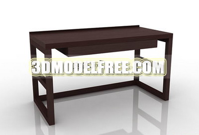 Modelo 3D de un mobiliario de estilo de vida moderno