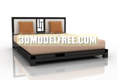Mesa de armarios de muebles banco de prcticas modelo en 3D de Cama