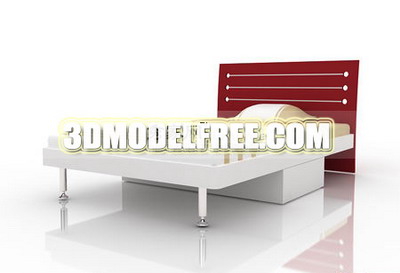 Modelo 3D de la personalidad viviente de muebles