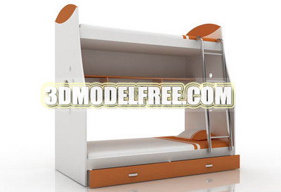 Modelo 3D de la personalidad viviente de muebles