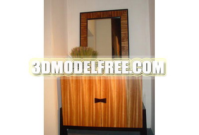 Muebles de cama caliente de modelos en 3D
