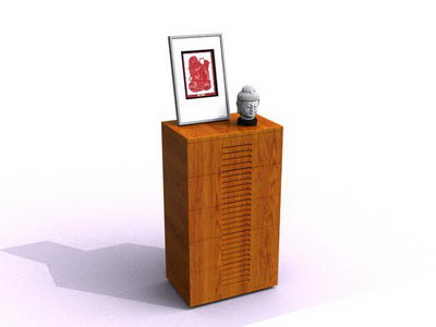 Muestra el modelo 3D (incluyendo materiales)