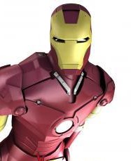 Modelo 3D del Hombre de Hierro