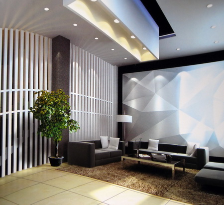 Business Lounge modelo 3D (incluyendo materiales)