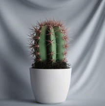 Planta de los bonsai de la serie - modelo 3D de cactus (incluidos los materiales)