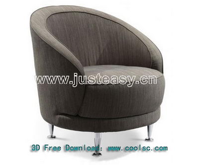 sof Soft 3D con la modelo circular (incluidos los materiales)