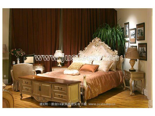 Ma Yun y tantos muebles modelo 3D (incluyendo materiales)