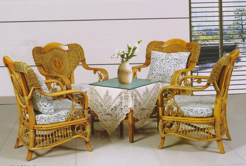 Rattan combinacin de modelos en 3D (incluyendo materiales)