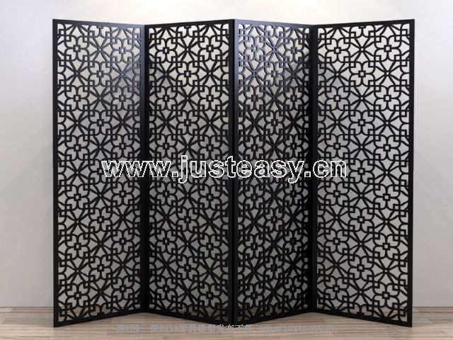 Modelo 3D del Negro Sizhe tallada (materiales incluidos)