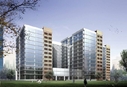 Plata modelo 3D de la construccin ecolgica comerciales (incluidos los materiales)