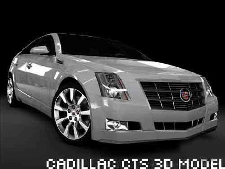 Modelo en 3D de coches Cadillac

