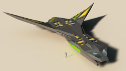 Modelo 3D de la nave de Star
