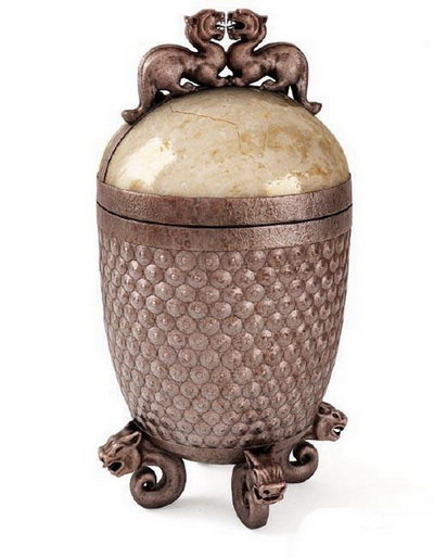 Modelo 3D del tanque de cermica clsica
