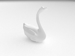 decoracin Joyas - modelo 3D de la gallina blanca