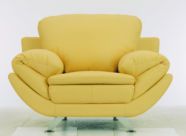 Moda 3D silln amarillo Modelo
