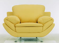 Moda 3D silln amarillo Modelo