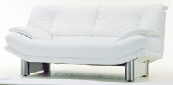 Suave tela blanca 3D sof personalizada modelo de doble