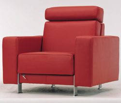 Cuero rojo solo modelo 3D de arena