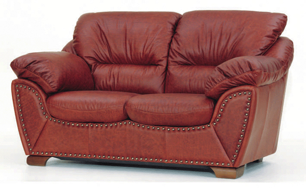 De estilo europeo, de color rojo oscuro 3D sof-cama doble modelo de la funcin
