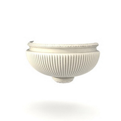 Modelo en 3D de alivio Europea techo