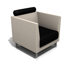 Fashion Square modelo 3D del sof