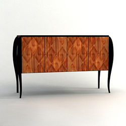 Madera europea tabla retro y modelos 3D